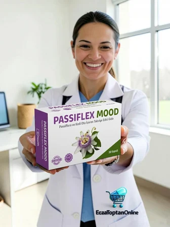 U-Health Pharma U-HEALT PHARMA Passiflex Mood Passiflora Ekstresi İçeren Sıvı Takviye Edici Gıda 10 Flakon / 10 ml