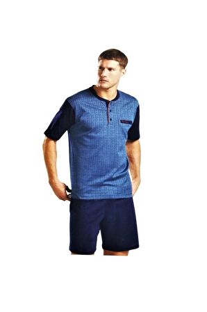 Pierre Cardin 5038 3'lü Çeyizlik Şortlu Erkek Pijama Takım
