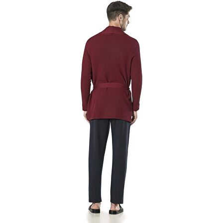 Pierre Cardin 5595 Çeyizlik Triko Ropdöşambır ve Pijamalı 5'li Set Takım Lacivert