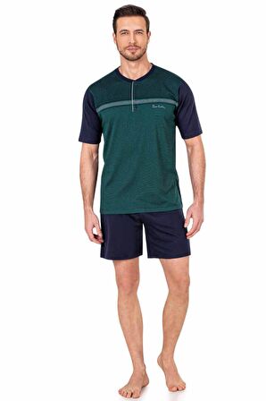 Pierre Cardin Yazlık Damatlık 3'lü Pijama Takımı Kutulu 5486