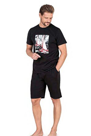 PİERRE CARDİN 6039 ERKEK ŞORTLU TAKIM