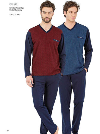 PİERRE CARDİN Penye Pijama Takım 6058 