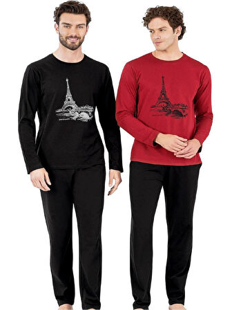 PİERRE CARDİN Penye Pijama Takım 6064 