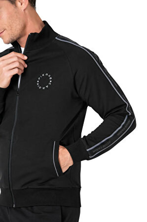 Erkek İki İplik Omuzdan Şeritli Eşofman Takımı Kutulu 7130