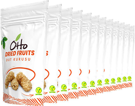 Otto Dried Fruits Vegan Dut Kurusu 12 x 35 g