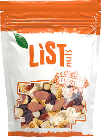 List Nuts Çiğ Karışık Kuruyemiş 1 Kg