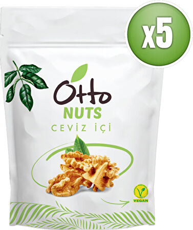 Otto Nuts Vegan Ceviz İçi 5 x 100 g