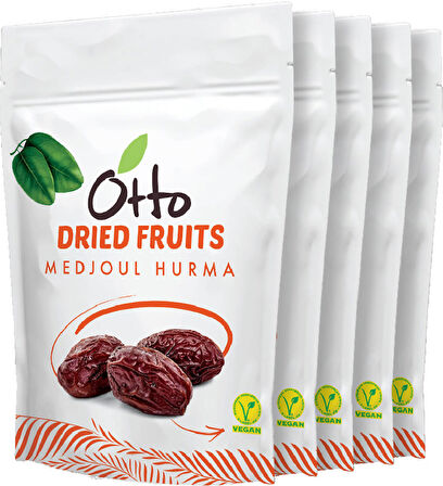 Otto Dried Fruits Vegan Medjoul Hurma 5 x 150 g
