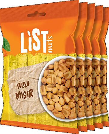 List Nuts Tuzlu Mısır 5 x 180 g