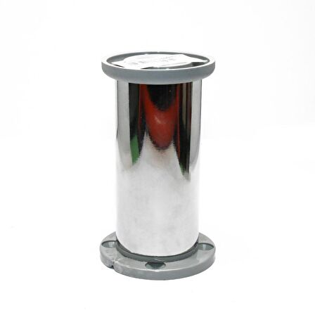 Kapsan Metal Baza Ayağı Krom Plastik Bag.Ø:42Mm H: 10Cm