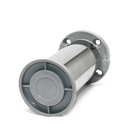 Kapsan Metal Baza Ayağı Krom Plastik Bag.Ø:42Mm H: 10Cm
