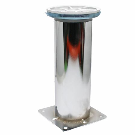 Kapsan Metal Baza Ayağı Krom Metal Tablalıø:51M H:15Cm