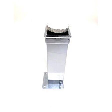 Sym Alüminyum Ayak Kare 40X40 15Cm Krom