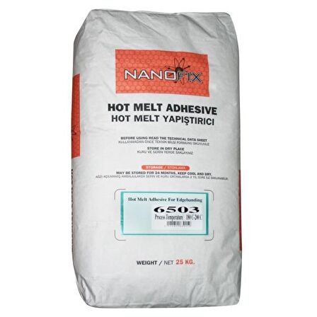 Nanofix Hotmelt Tutkal 6503 Dolgusuz Şeffaf 25Kg