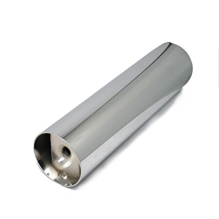Kapsan Metal Raf Bağlantı Ayağı Parçası Krom Ø:51Mm H:20Cm
