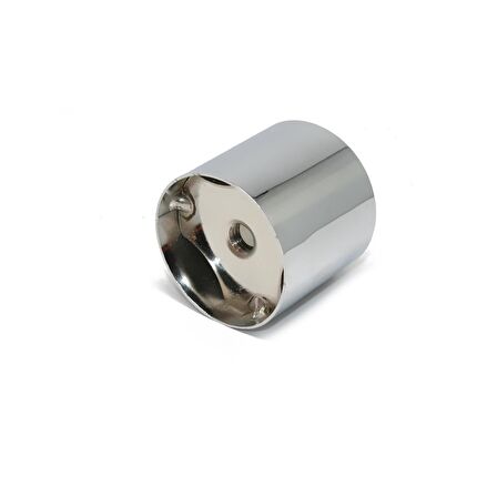 Kapsan Metal Raf Bağlantı Ayağı Parçası Krom Ø:51Mm H:5Cm