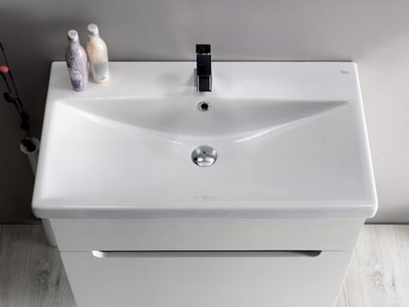 Cerastyle Elite Etajerli Lavabo 90x45Cm Beyaz