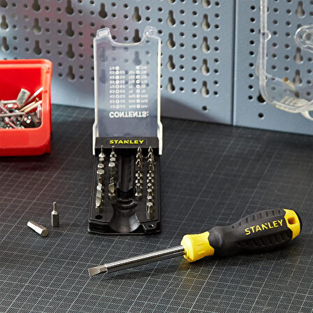 Stanley STHT0-70885 Multibit Tornavida Seti 34 Parça