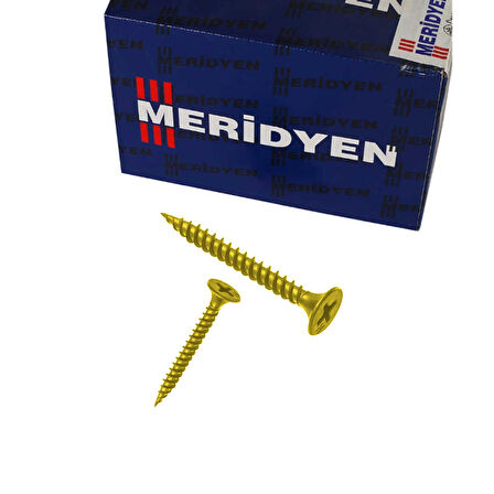Meridyen Sunta Vidası 3.5X20 Sarı (1000 Adet)