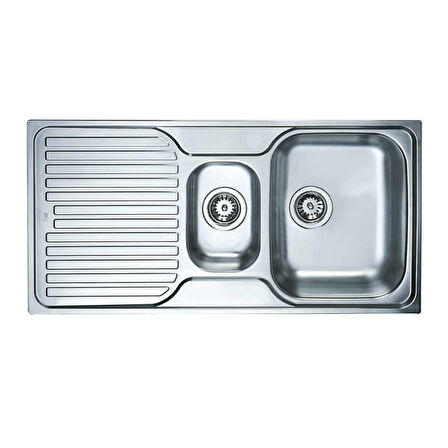 Teka Princess 60 B 1.5 Hazneli Paslanmaz Çelik Eviye Deliksz