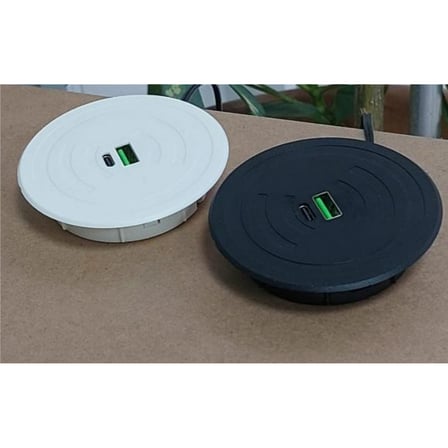 Sym Şarj Cihazı Usb Type Yuvarlak Kablolu+kablosuz