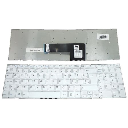 Sony SVF15, SVF151, SVF152, SVF153, SVF154 Klavyesi, Beyaz - TR / KL0829WOL