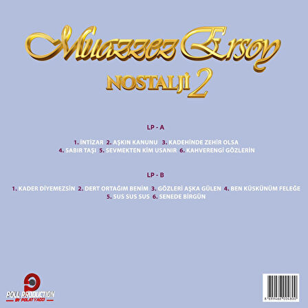 Muazzez Ersoy - Nostalji Vol. 2 - Plak
