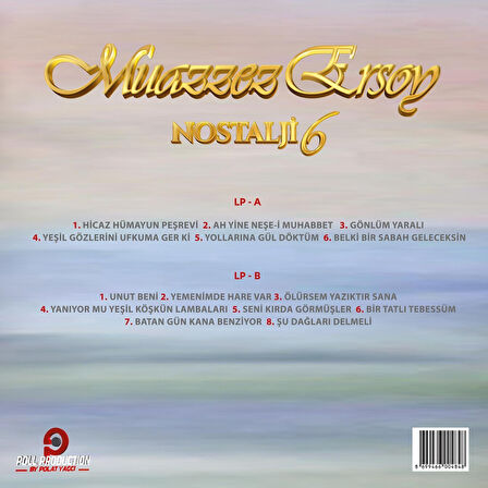 Muazzez Ersoy - Nostalji Vol. 6 - Plak