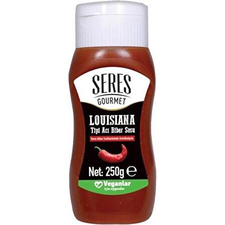 Seres Gourmet Louisiana Acı Biber Sosu 250 g e