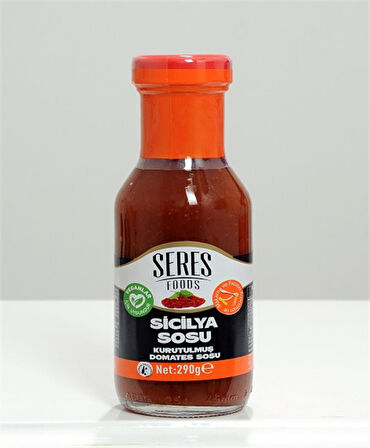 Seres Foods Sicilya Tipi Kurutulmus Domates Sosu Özel Seri Cam 250 ml