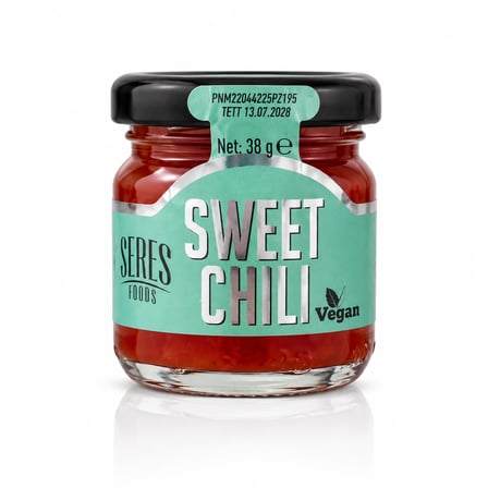 Seres Foods Sweet Chili Mild Tatlı Acı Sos Mini Cam Kavanoz 40 ML X 36 Adet