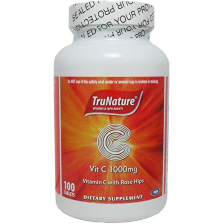 TruNature Vitamin C 1000Mg 100 Tablet