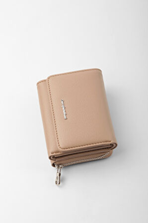 Cengiz Pakel Antalya Kadın Cüzdan-Portföy 65221A-Vizon