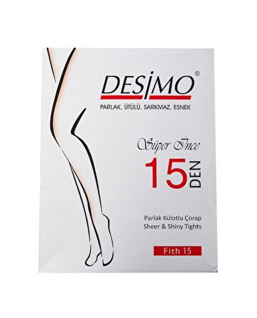 desimo 2 li 15 den 57 ten parlak külotlu çorap