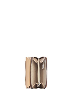 Cengiz Pakel Orta Boy Kadın Monogram Cüzdan-Portföy – 65239MP – Kahve/Vizon