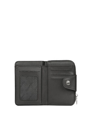 Cengiz Pakel Küçük Boy Kadın Cüzdan/Portföy – 65386 - Siyah