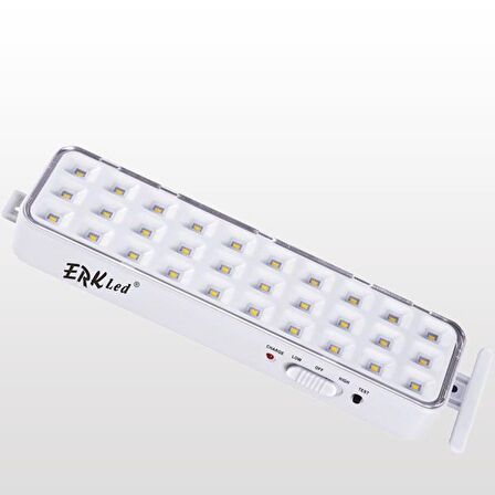 ERKLED 30 Led Şarj Edilebilir Işıldak Acil Durum Aydınlatması Kamp Lambası 2w ERK6030