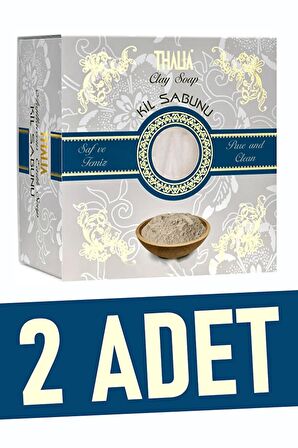 Gözenek Sıkılaştırıcı Kil Özlü Doğal Sabun 150 gr (2 Adet)