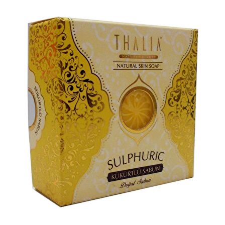 Thalia Doğal Saf Kükürtlü Sabunu 125Gr Bitkisel Sulphuric Soap