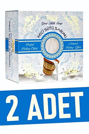 Peeling Etkili Keçi Sütü Doğal Katı Sabun 150 gr (2 Adet)