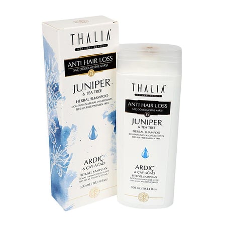 Dökülen Saçlar İçin Dökülme Karşıtı Ardıç ve Çay Ağaçlı Şampuan 300 ml