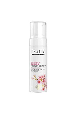 Thalia Kırışıklık Önlemeye Yardımcı Sakura Özlü Yüz Temizleme Köpüğü - 150 ml