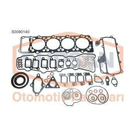 Mitsubıshı Ticarı Motor Takım Contası Full Mitsubıshı 4m40 Fuso Canter Fe511 Fe531 Pajero - Supsan S0080140