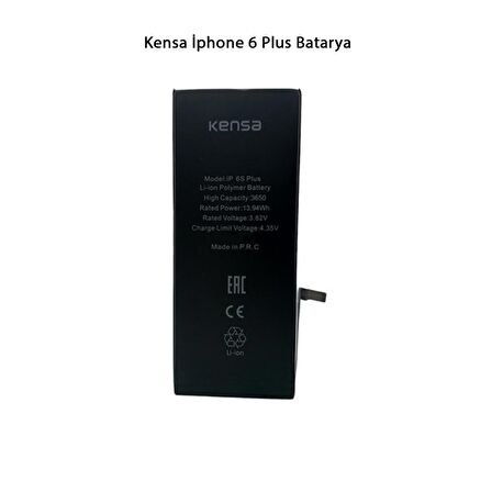 Kensa İphone 6 Plus Batarya 3650 mAh