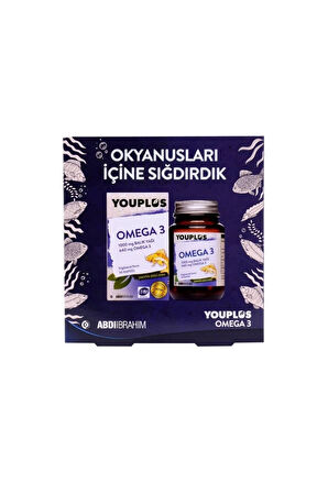 Youplus Omega 3 1000 Mg 30 Kapsül 2 Adet
