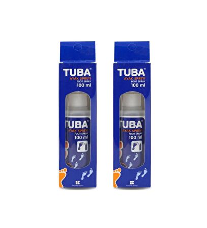 TUBA AYAK SPREYİ 100 ML X 2ADET