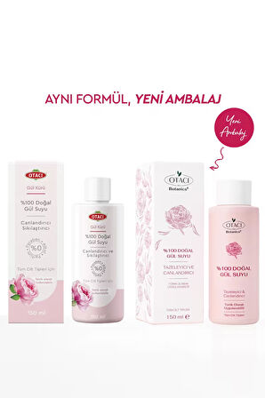  Otacı %100 Doğal Gül Suyu 150 ml