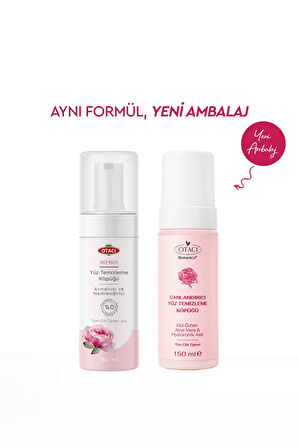 Otacı Tüm Ciltler için Nemlendirici Parabensiz Yüz Temizleme Köpüğü 150 ml 