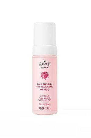 Otacı Tüm Ciltler için Nemlendirici Parabensiz Yüz Temizleme Köpüğü 150 ml 