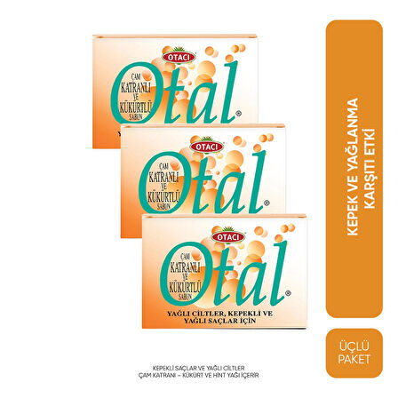 Otacı Otal Sabun Üçlü Paketi